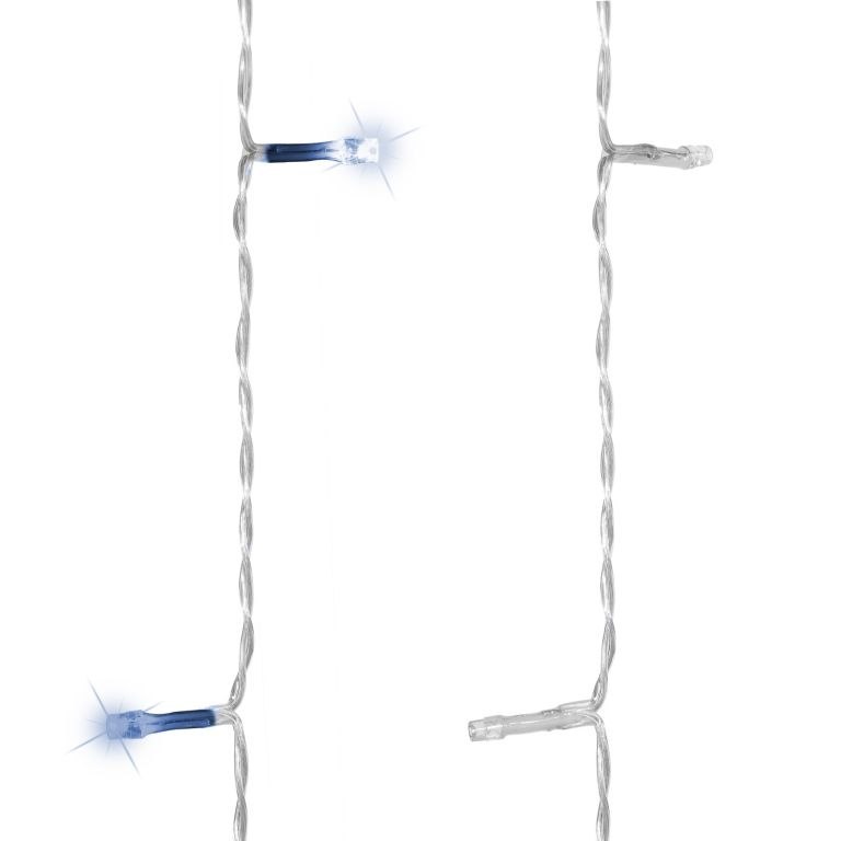 Zewnętrzna kurtyna świetlna LED 3×3 m, zimna biel, 300 diod